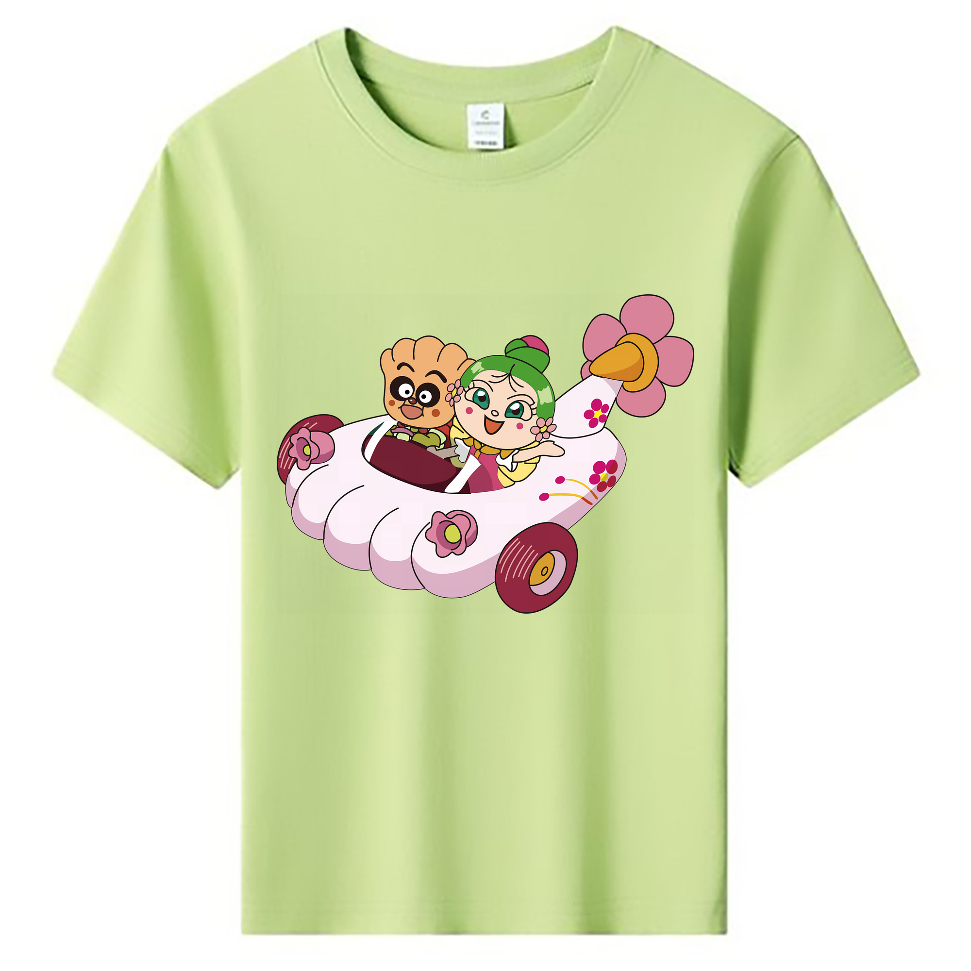 （画像用） アンパンマン Anpanman 綿100％キッズTシャツ（フロントプリント）